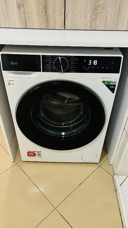 Hoover Hgd 412BL10C-17 12 kg Yıkama Kapasitesi 1400 Devir Enerji Sınıfı A Çamaşır Makinesi