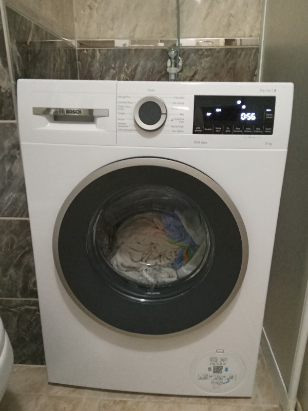 Bosch WGA25202TR 1200 Devir 10 kg Çamaşır Makinesi