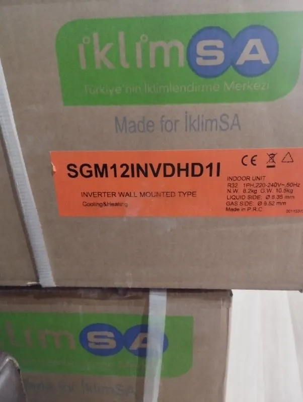 Sigma Comfort SGM12INVDHD1 A++12.000 BTU /H Inverter Duvar Tipi Klima