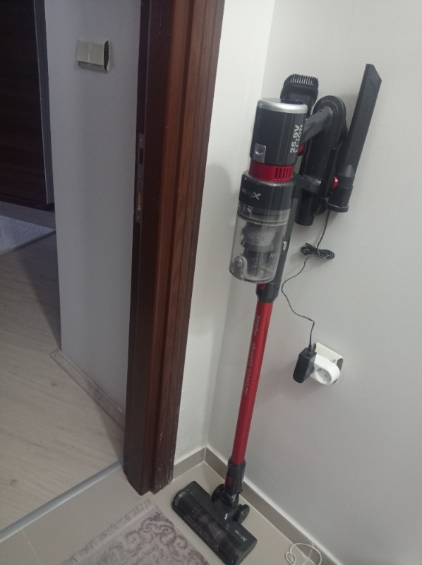 Heifer Proclean X 250W Şarjlı Dik Süpürge – LED Işıklı Turbo Başlık, HEPA Filtreli, Kuru Zemin Temizliği