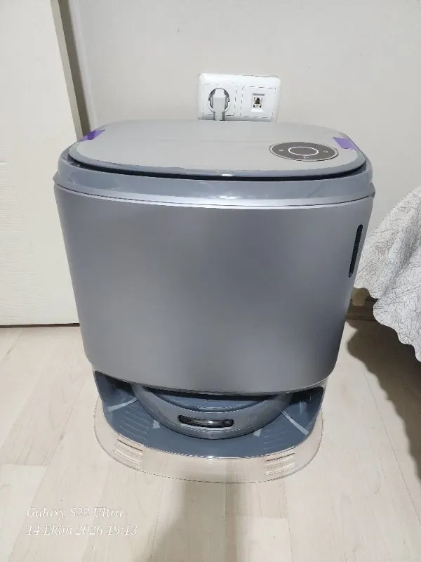 Narwal Freo Z10 Ultra Akıllı Robot Süpürge Gri 18.000PA Emiş Gücü Sert Zemin Kullanımı için