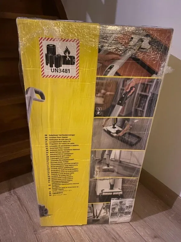 Karcher FC 7 Cordless 25V Şarjlı Islak/Kuru Süpürge – 4 Silindirli, Çift Su Tanklı, Kablosuz Temizlik Sistemi