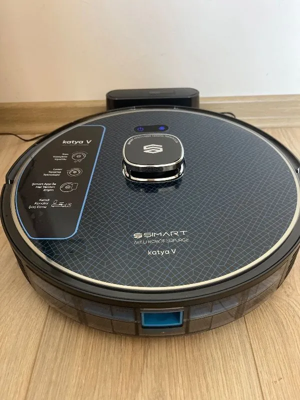 Şımart katya V Akıllı Robot Süpürge 15000PA Güçlü Emiş Gücü 6400MAH Yüksek Batarya
