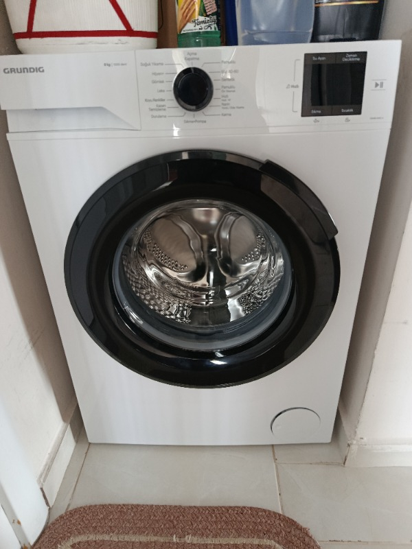Grundig Gnwm 81612 A 8 kg Yıkama Kapasiteli Enerji Sınıfı A Çamaşır Makinesi 1000 Devir