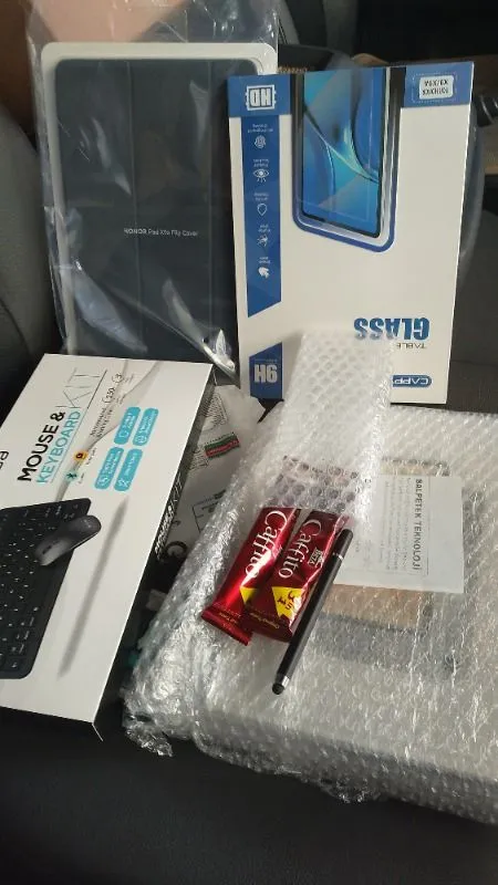 HONOR Pad X9A 8gb 256GB Wi-Fi 11.5 Inç 120 Hz 2.5k Gry Tablet+Kılıf+Mouse Set+Kırılmaz Cam+Kalem Hediye