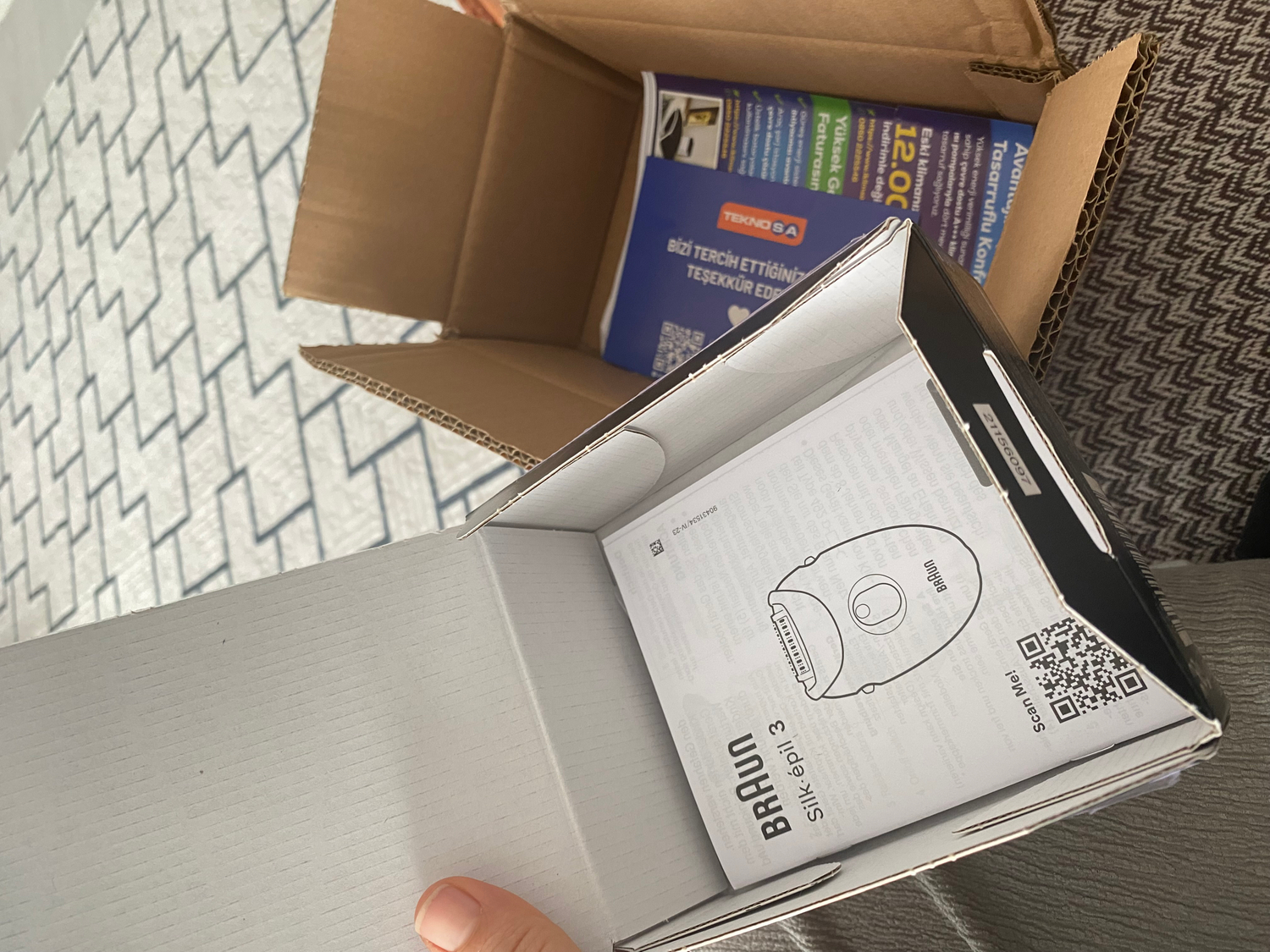 Braun Silk·épil 3 Kablolu Epilatör, Kalıcı Pürüzsüz Cilt, 3-000