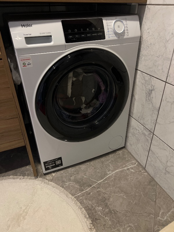 Haier HW100-BP14929A-S 10 kg 1400 Devir Çamaşır Makinesi