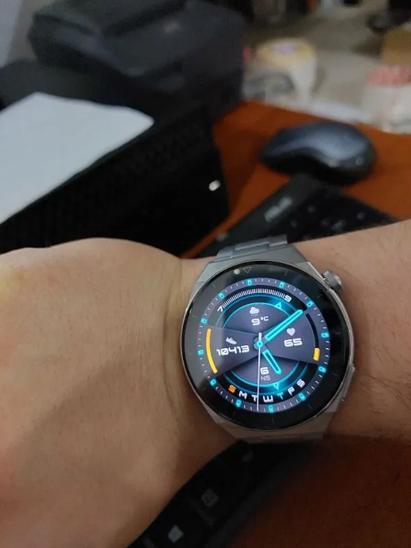 Huawei Watch Gt3 Pro 46MM Titanyum Kasa