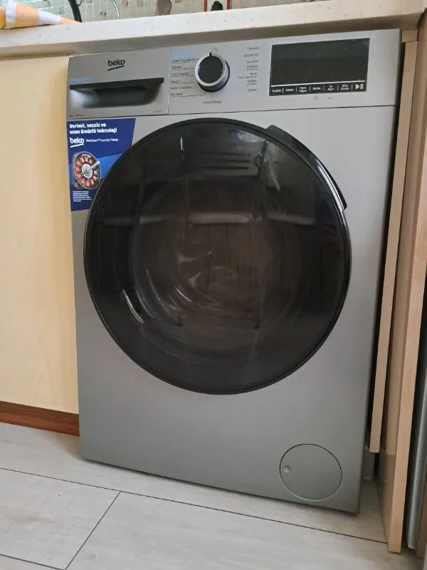 Beko CMX 10120 S 10 Kg Çamaşır Makinesi 1200 Devir Hızı A Enerji Sınıfı Gri Renk