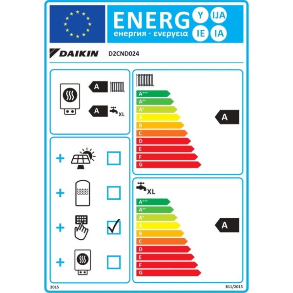 Daikin Ndj Smart Premix 24 Kw (D2CND024) Tam Yoğuşmalı Kombi Hermetik Baca ile Yüksek Verimlilik (Baca Dahil)