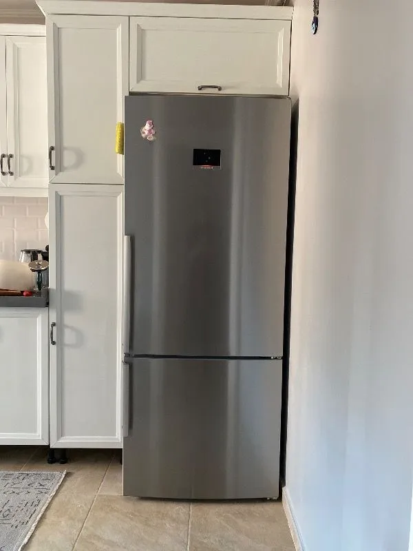 Bosch KGN76CIE0N Serie 6 186 x 75 cm Kolay Temizlenebilir Inox Alttan Donduruculu Buzdolabı
