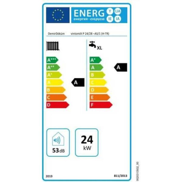 Demirdöküm Vintomix 24/28 Kw Kombi Hermetik Baca ile Yoğuşmalı Isıtma ve Düşük Yakıt Tüketimi