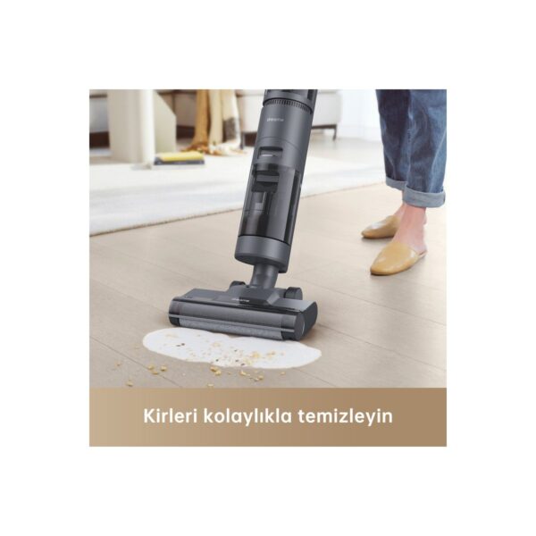Dreame H12 Core Islak/Kuru Süpürge Hafif ve Akıllı Süpürge ve Paspas, Akıllı Kir Algılama, Otomatik Kendi Kendini Temizleme, Ahşap Vinil ve Sert Zeminler