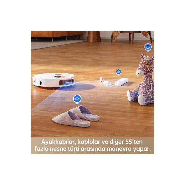 Dreame L10s Pro Ultra Heat Robot Süpürge Beyaz