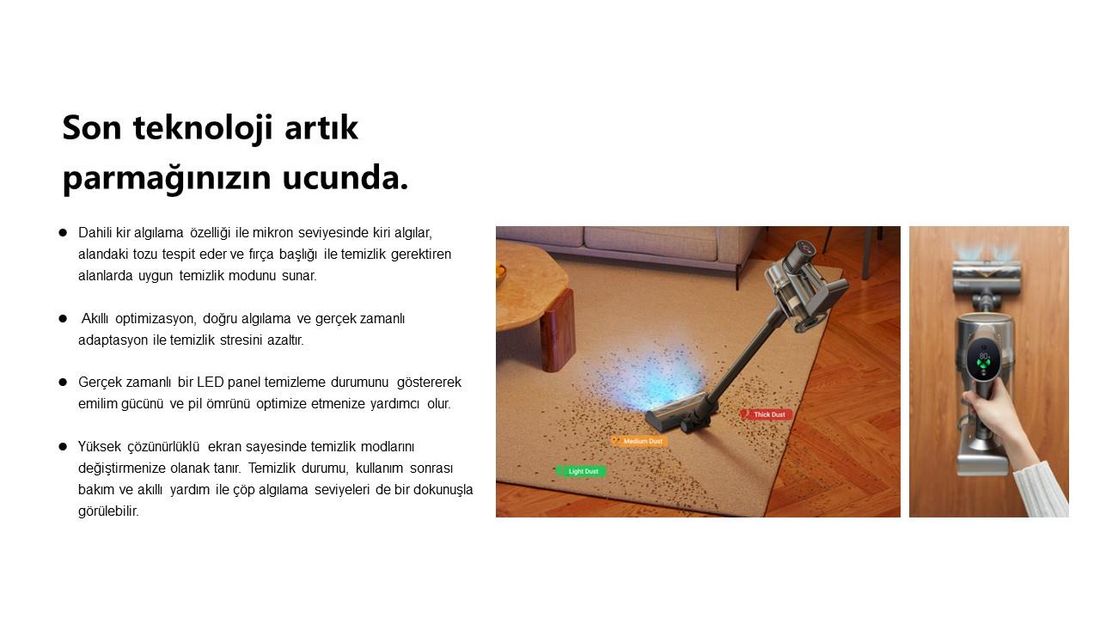 Dreame R20 Dikey Süpürge