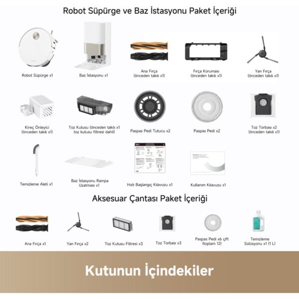 Dreame X50 Ultra Complete Robot Süpürge