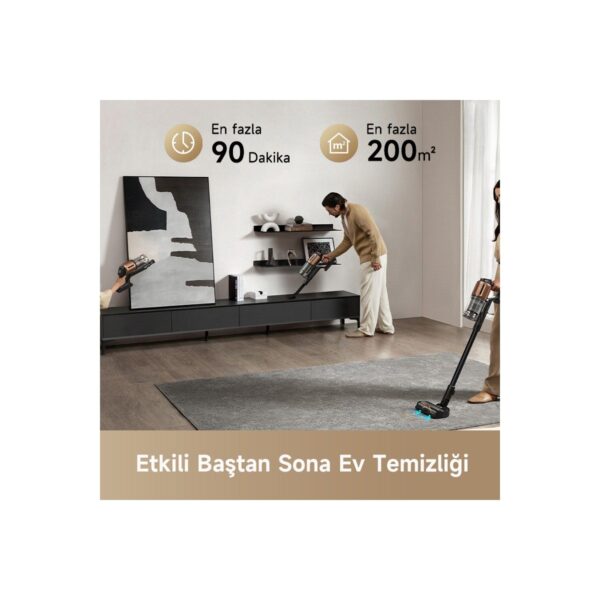 Dreame Z20 Kablosuz Dikey Süpürge HEPA Filtreli 0,6 lt Toz Haznesi ile Güçlü Emiş Teknolojisi