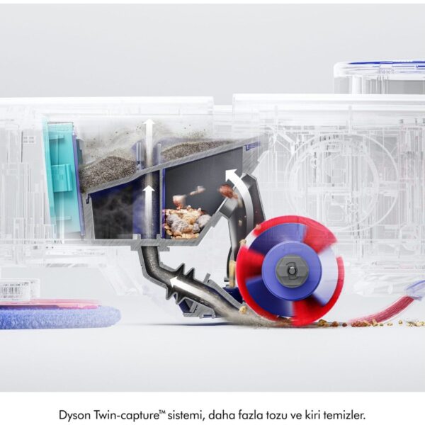 Dyson R2 Nurovi™ Islak ve Kuru Temizleme Özellikli Robot Süpürge