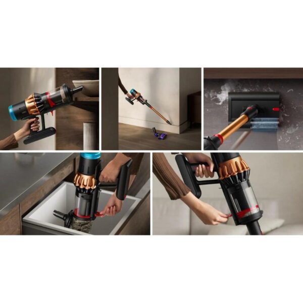 Dyson V16 Piston Animal kablosuz süpürge (Mat siyah/Bakır)