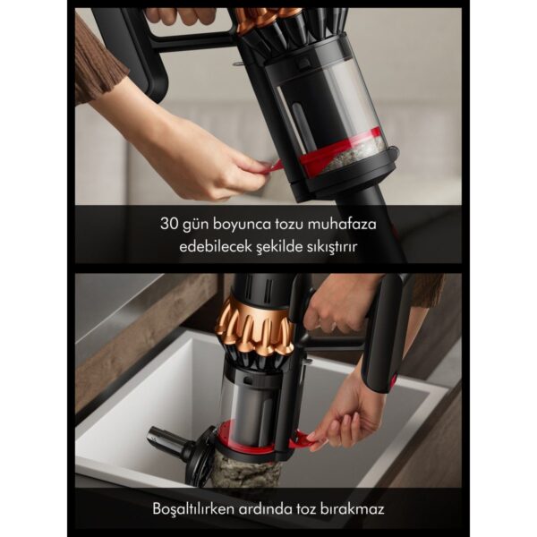Dyson V16 Piston Animal kablosuz süpürge (Mat siyah/Bakır)