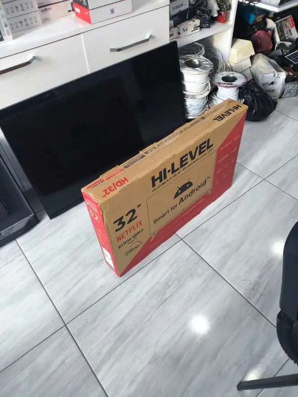 Hi-Level HL32HMLN-A14S Frameless Hd 32″ 82 Ekran Uydu Alıcılı Android Smart LED Tv