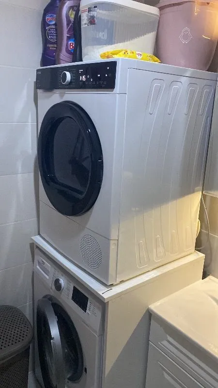 Vestel Km 97402 9 Kilo Isı Pompalı Kurutma Makinesi A+ Enerji Sınıfı Kırışıklık Önleme Fonksiyonu