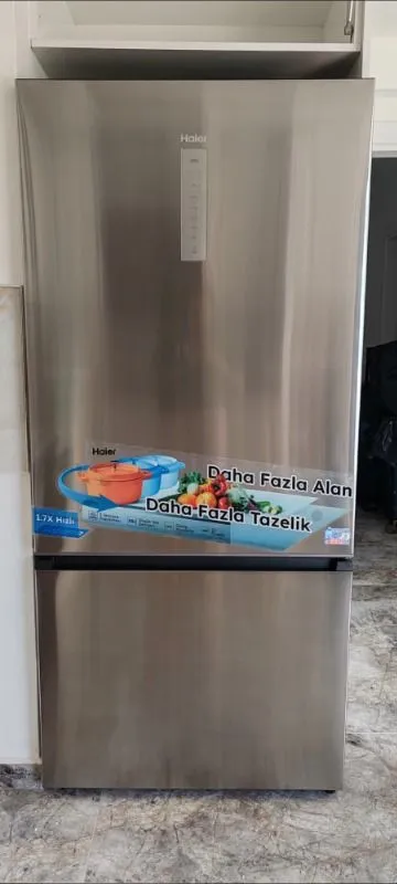 Haier HDR5818DNSS D Enerji Sınıfı 640 Lt Kombi Tipi No Frost Buzdolabı