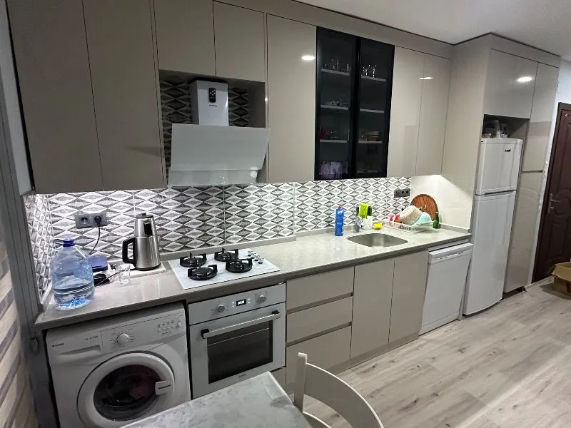 Kumtel Digital Plus 15 Programlı Dokunmatik Beyaz Cam Ankastre Set