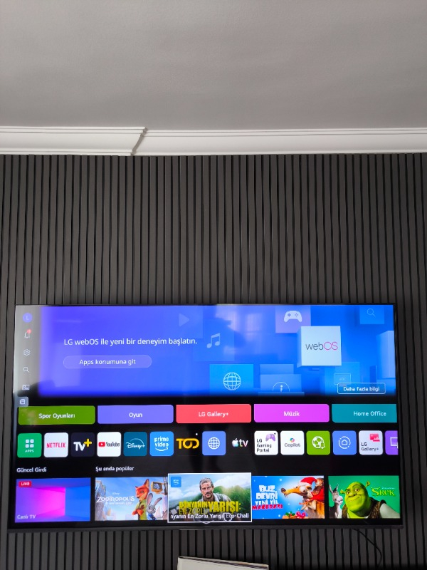 LG 75QNED7EB3A 75″ 190 Ekran Uydu Alıcılı 4K Ultra HD webOS Smart QNED MiniLED TV