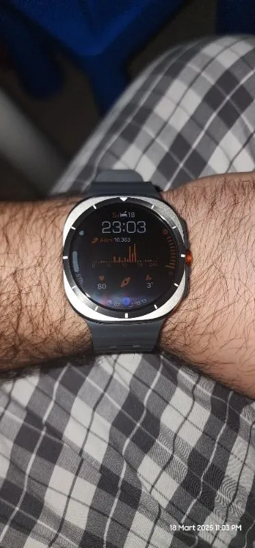 Samsung Galaxy Watch Ultra Bluetooth Akıllı Saat Titanyum Beyaz 47MM SM-L700NDAATUR