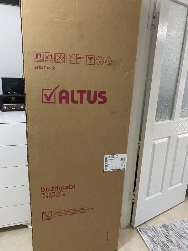 Altus Al 809 NFE 286 Litre E Enerji 8 Çekmeceli Dikey No Frost Derin Dondurucu Beyaz