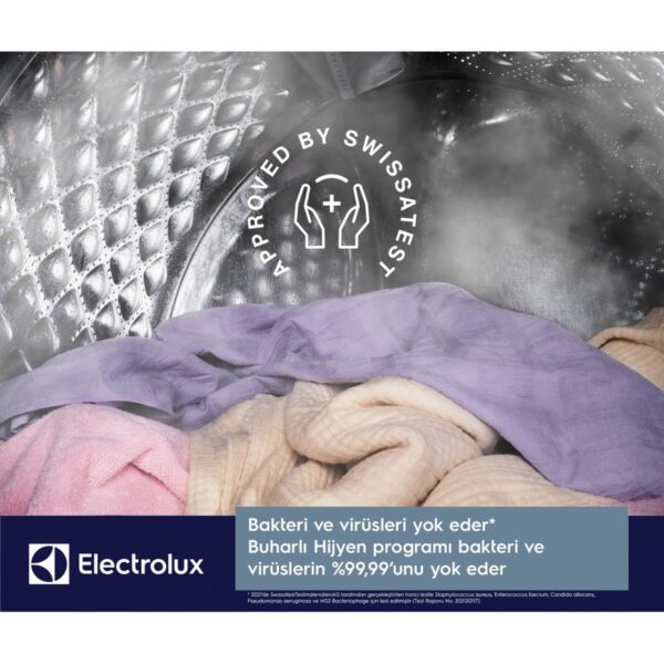 Electrolux EW7W2612T 700 Serisi Steamcare 10/6kg 1600 Devir Buharlı Kurutmalı Çamaşır Makinesi