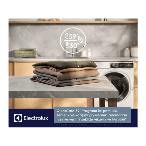 Electrolux EW7W4602QT 700 Serisi Steamcare 11/7 kg 1600 Devir Universaldose Wı-Fı Kurutmalı Çamaşır Makinesi