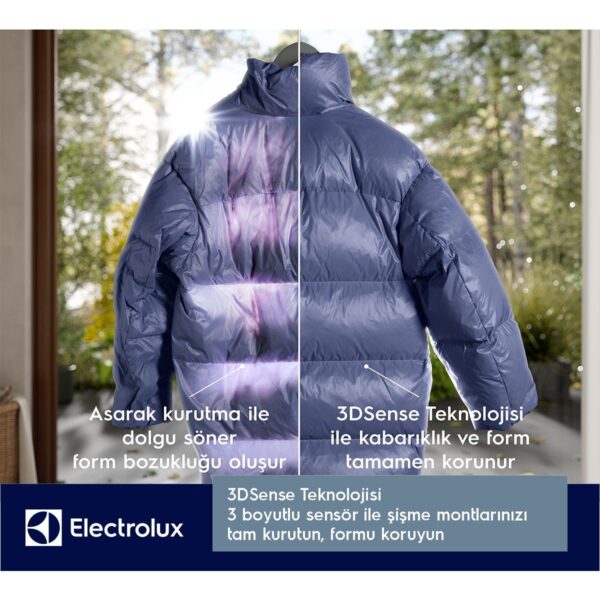 electrolux EW8D394MT 800 Serisi Ultracare Steam 3dsense 9 kg A+++ Buharlı Inverter Kurutma Makinesi