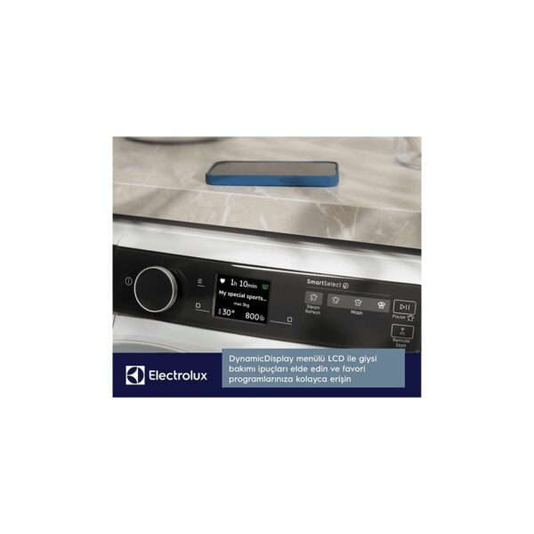 Electrolux EW8F7417QT 800 Serisi Ultracare 10 kg 1400 Devir A Sınıfı Universaldose Wi-Fi Inverter Çamaşır Makinesi