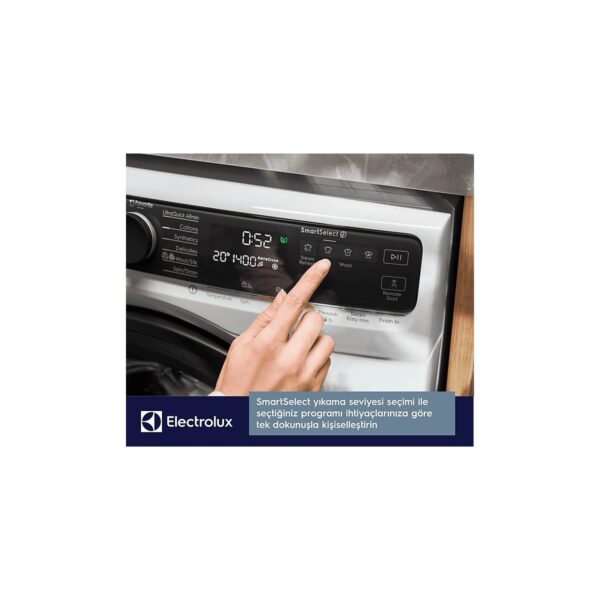 Electrolux EW8F7417QT 800 Serisi Ultracare 10 kg 1400 Devir A Sınıfı Universaldose Wi-Fi Inverter Çamaşır Makinesi