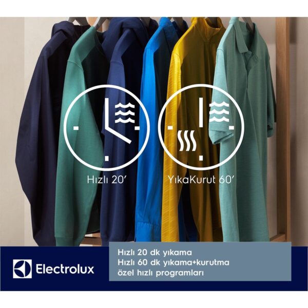 Electrolux EW8W7607AT 800 Serisi Kurutmalı Çamaşır Makinesi