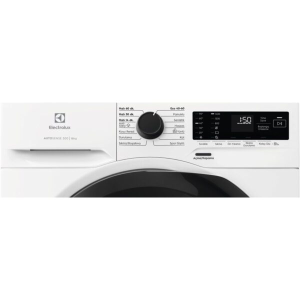 Electrolux EWZF541BT 10 kg 1400 Devir TimeCare 14/30/60 dk Hızlı Yıkama Buharlı Anti Alerji Programlı Inverter Çamaşır Makinesi