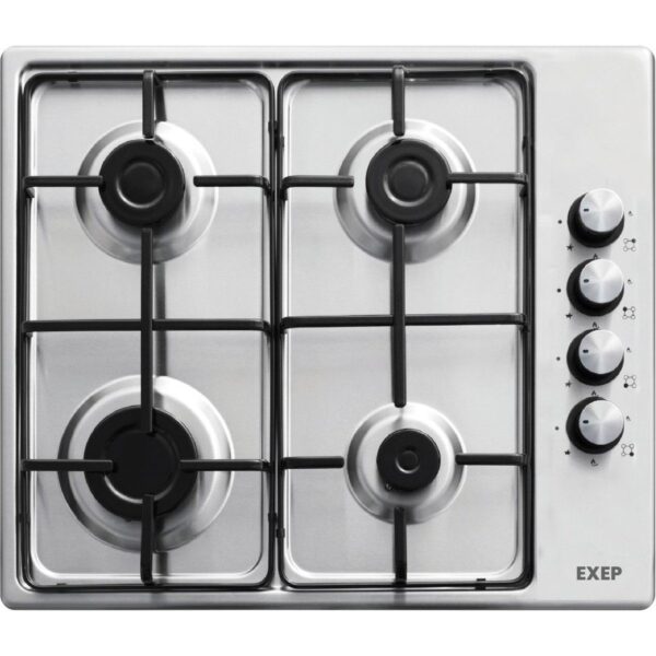 Exep Inox Aspiratörlü 3’lü Ankastre SET(F6PLUS-EO330-EF200INOX)