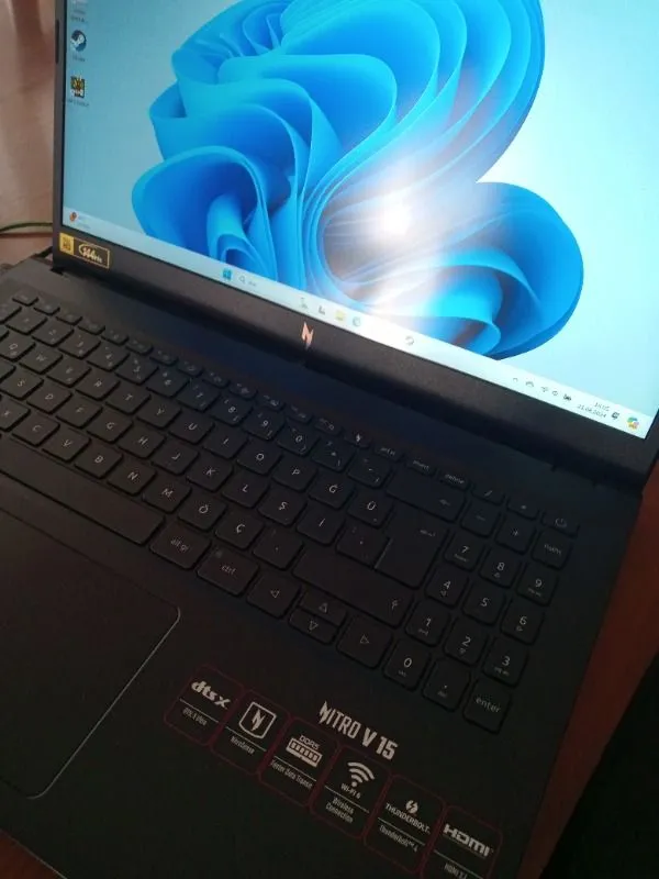 Acer Nitro V 15 ANV15-51 Intel Core i5 13420H 16GB 512GB SSD RTX4050 Freedos 15.6″ FHD Taşınabilir Gaming Bilgisayar NH.QNBEY.004