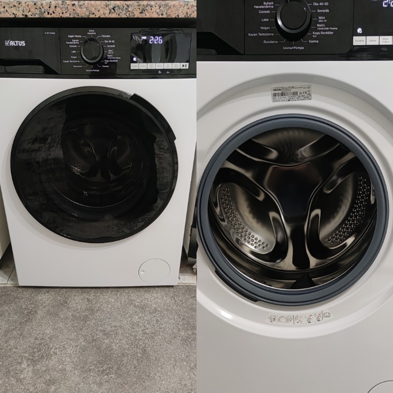 Altus AL CM 121460 D 1400 Devir 12 kg Çamaşır Makinesi