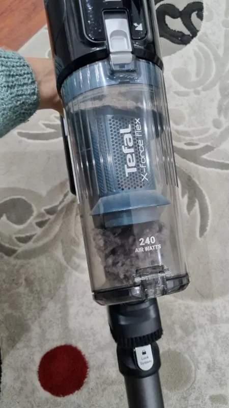 Tefal TY9B74WO X-Force Flex 14.80 Animal Care 240 Air Watt Güçlü Kablosuz Şarjlı Dikey Süpürge