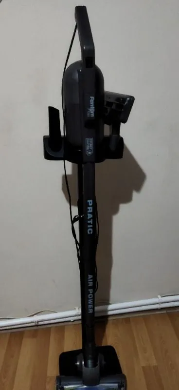 Fantom Pratic Aır Power P 1250 Antrasit Torbasız Dönebilen Turbo Başlıklı Dikey Süpürge