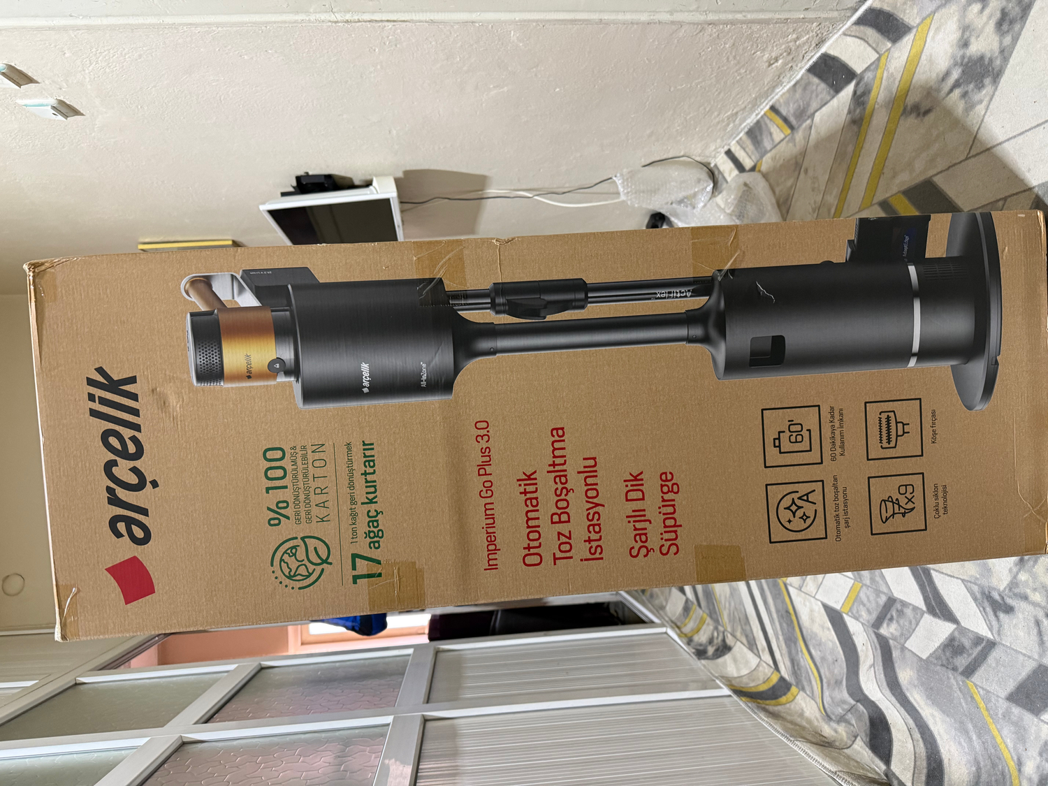 Arçelik Imperium® Go Plus 3.0 SD 9461 Şarjlı Dikey Süpürge