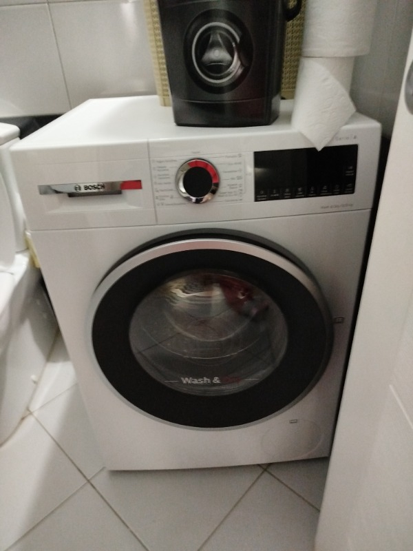 Bosch WNA254X1TR 10 kg Yıkama 6 kg Kurutmalı Çamaşır Makinesi 1400 Devir Enerji Sınıfı E