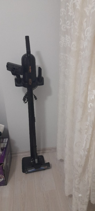 Fantom Pratic Aır Power P 1250 Siyah Torbasız Dönebilen Turbo Başlıklı Dikey Süpürge