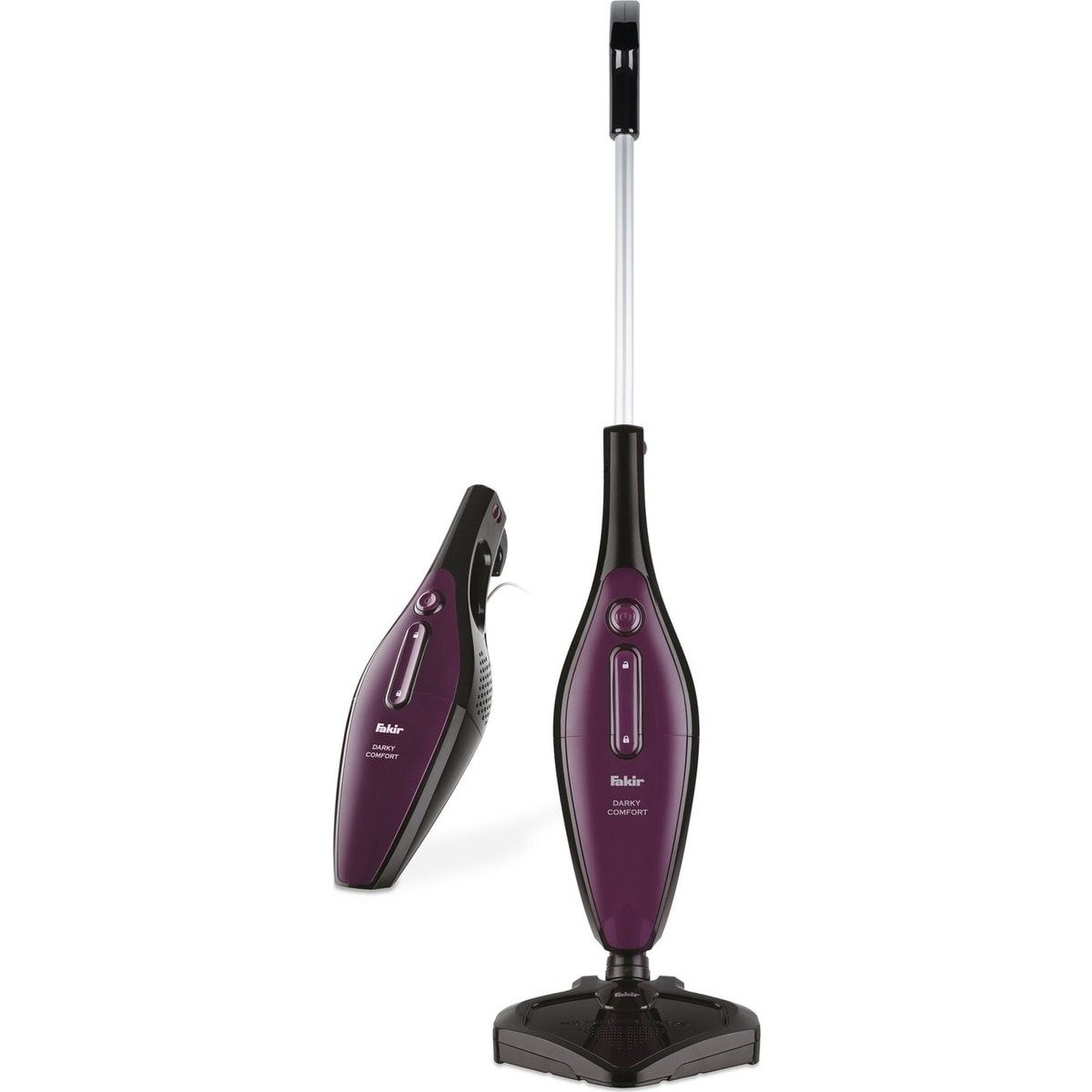 Fakir Darky Comfort Dikey Kablolu Süpürge 1 L Toz Haznesi ile Ergonomik Kullanım Mor-Mavi Renk HBCV00004NICCQ