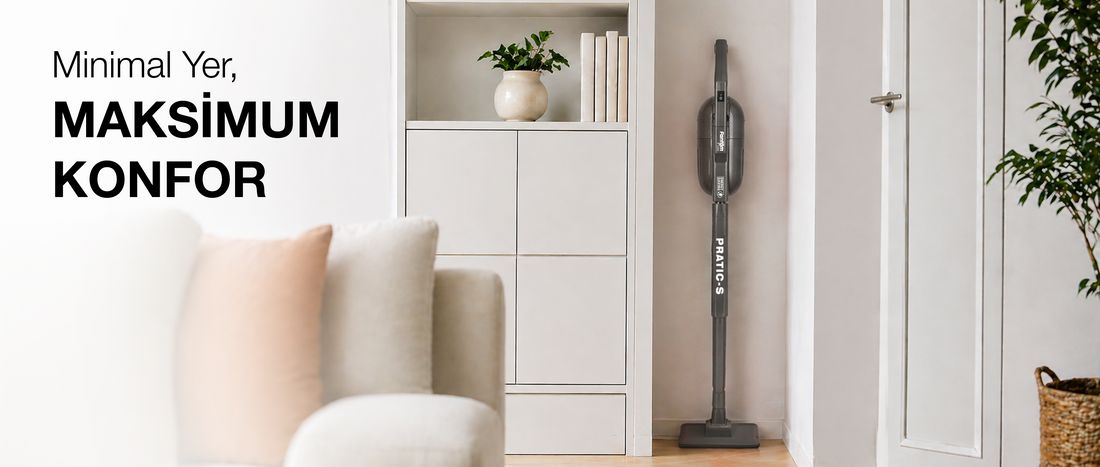 Fantom P1200 Pratic-s Toz Torbasız Elektrikli Dikey Süpürge