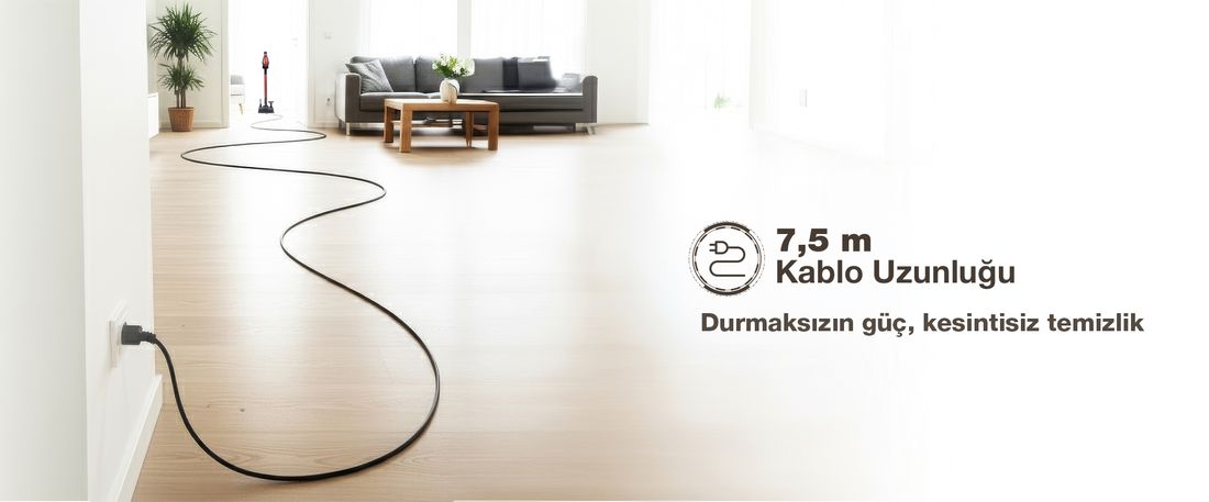 Fantom Pluto P 6000 Cyclone Dikey Elektrikli Süpürge