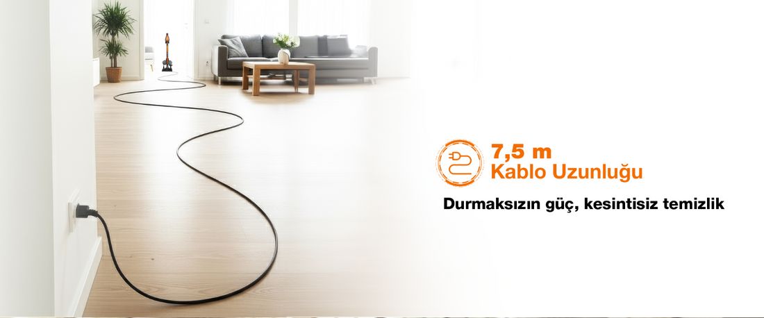 Fantom Pluto P 6100 Plus Cyclone Elektrikli Moplu Dikey Süpürge